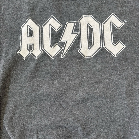 AC/DC Charcoal Sweatshirt - Picture 3 of 5